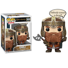 Funko Pop ! Movies Lord Of The Rings - (2028) Gimli (Nobody Tosses) Signore Degli Anelli