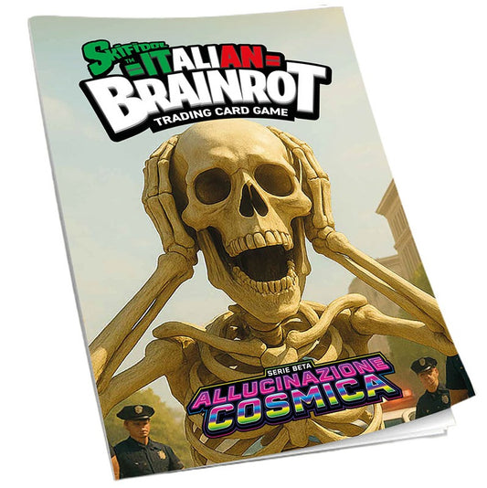 Album Raccoglitore Skifidol Brainrot Allucinazione Cosmica TCG Ita Nuovo