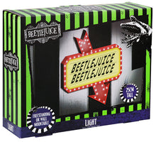 Paladone Lampada Da Tavolo/Parete Logo Light (Bettlejuice) Horror Batteria Usb
