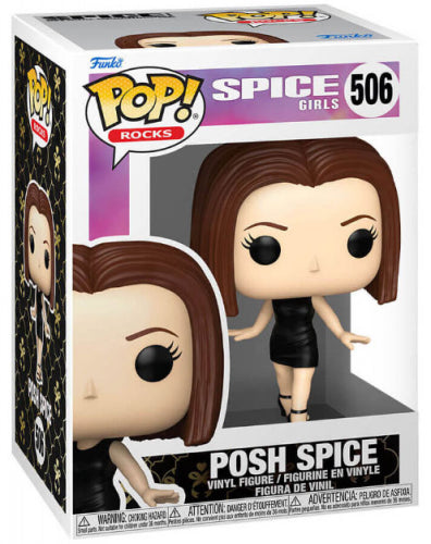 Funko Pop ! Rocks - Spice Girls (506) Posh Spice (Wannabe) Figure Victoria - Beckham