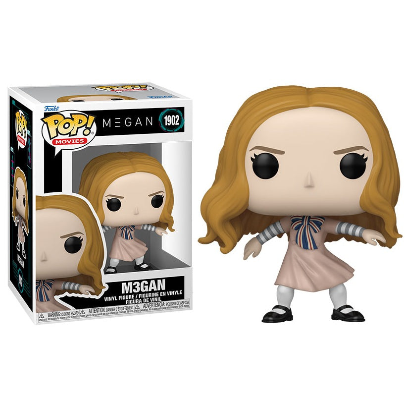 Funko Pop ! Movies - (1902) M3GAN (Dancing) Figure Megan Horror 9cm