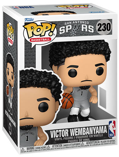 Funko Pop ! NBA San Antonio Spurs (230) Victor Wembanyama Figure 9cm (Preorder)