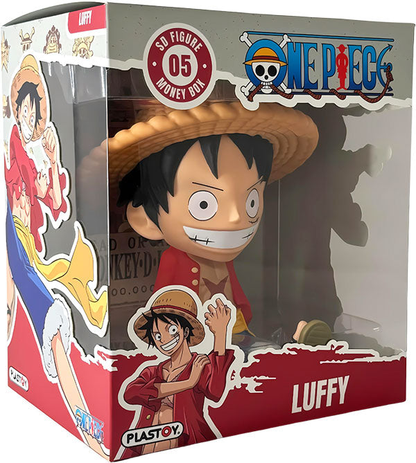 Plastoy Salvadanaio One Piece (Monkey D. Luffy) Money Bank Figure Rufy 18cm