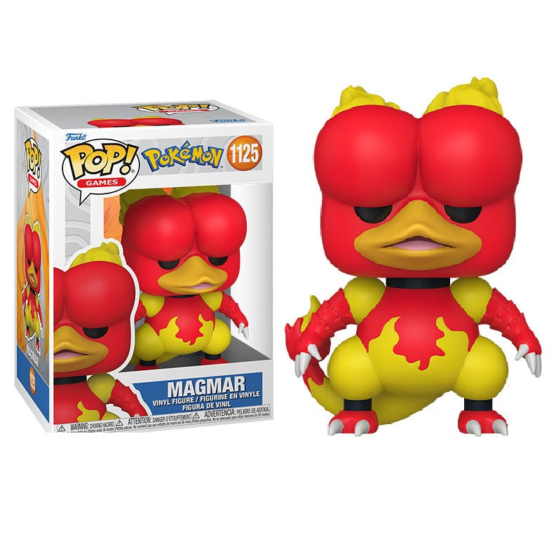 Funko Pop ! Games  Pokemon - (1125) Magmar Vinyl Figure 9cm