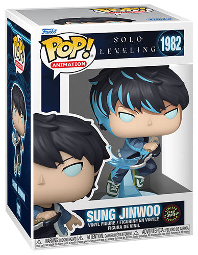 Funko Pop ! Animation - Solo Leveling (1982) Sung Jinwoo Chase Vinyl Figure 9cm