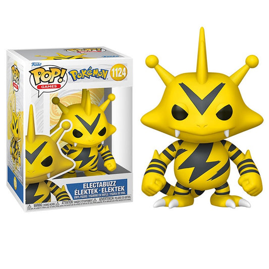 Funko Pop ! Games  Pokemon - (1124) Electabuzz Figure Vinyl 9cm