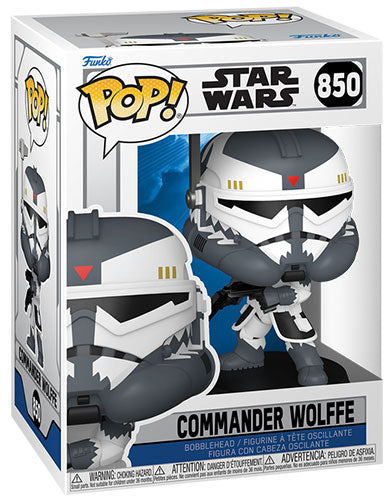 Funko Pop! Star Wars Animation - (850) Commander Wolffe Figure 9cm