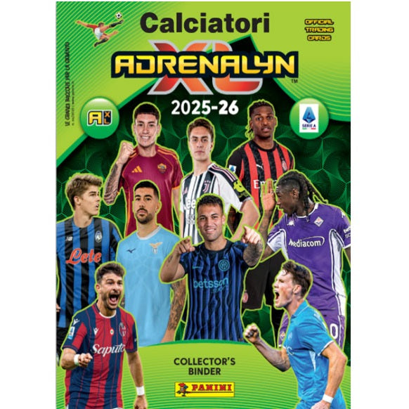 Panini Calciatori Adrenalyn XL Serie A 2025-2026 Starter Set Album per Bustine
