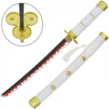 One Piece Katana Mini Bamboo Enma Roronoa Zoro Spada Da Collezione 42Cm Bianca