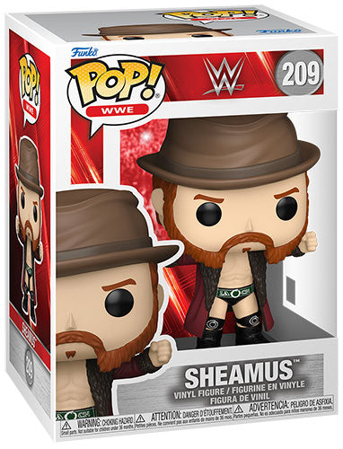 Funko Pop! WWE: Wrestling - (209) Shemus Vinyl Figure Wrestler 9cm
