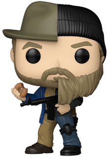 Funko Pop! Tv Stranger Things 10th Anniversary - (1907) Jim Hopper (Split) Figure 9cm