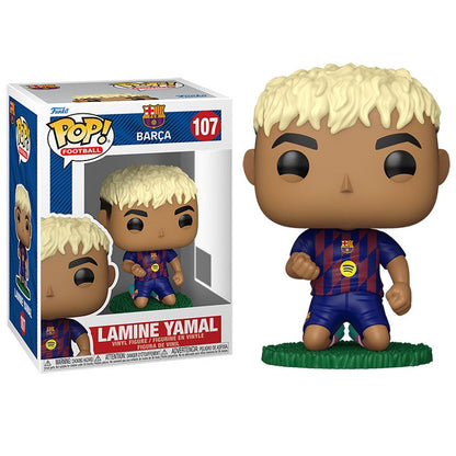 Funko Pop ! Football Barca - (107) Lamine Yamal (Kneeling) Barcelona 9cm