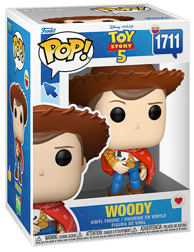 Funko Pop ! Disney Pixar Toy Story 5 - (1711) Woody Figure (Cowboy) 9cm