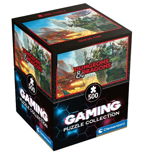 Clementoni Puzzle Dungeons and Dragons V2 500 Pezzi Puzzle Adulti