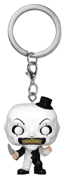 Funko Pop ! Keychain Terrifier - Art The Clown Horror Portachiavi 4cm