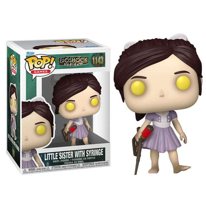 Funko Pop! Games Bioshock - (1143) Little Sister w/Syringe Figure 9cm