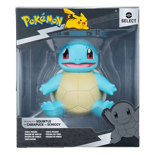 Jazwares - Pokemon Select (Squirtle)  - Vinyl Action Figure Statuetta 12 Cm in Vinile da Collezione - Serie 14