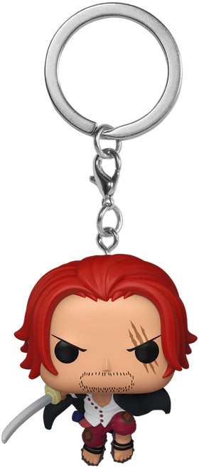 Funko Key! One Piece: Shanks Figure Portachiavi Keychain Luffy 4cm