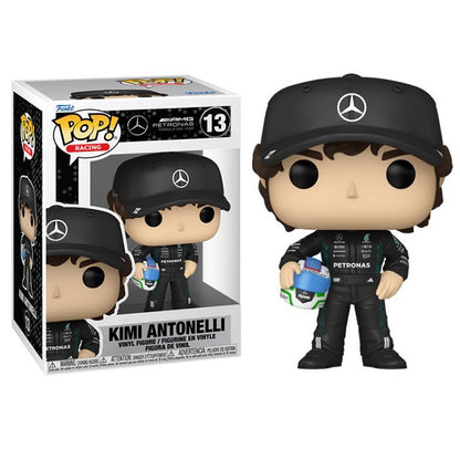 Funko Pop ! Racing Formula 1 - (13) Andrea Kimi Antonelli F1 Team Amg 9Cm