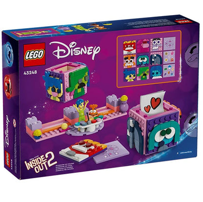 Lego Disney Mood Cube di Inside Out 2 (Gioia e Ansia) Console Scene 43248