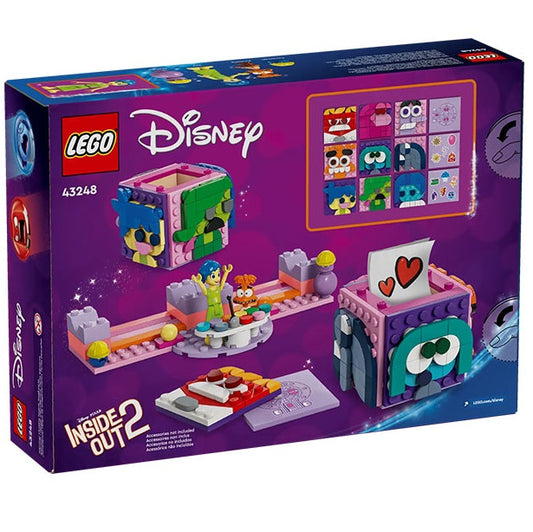 Lego Disney Mood Cube di Inside Out 2 (Gioia e Ansia) Console Scene 43248