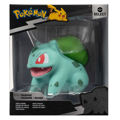 Jazwares - Pokemon Select (Bulbasaur)  - Vinyl Action Figure Statuetta 12 Cm in Vinile da Collezione - Serie 1