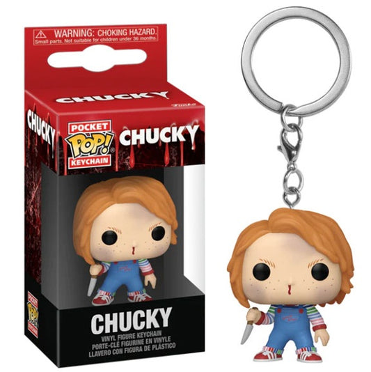 Funko Pop ! Keychain Chucky - Child's Play Horror Portachiavi Bambola Assassina