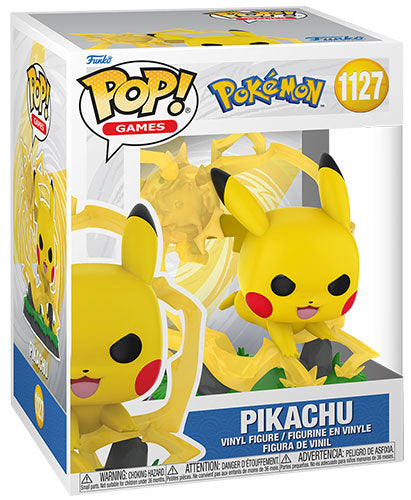 Funko Pop ! Games Pokemon - (1127) Pikachu Premium Special Edition 14cm