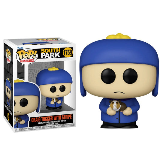 Funko Pop ! TV South Park - (1759) Craig Tucker w/Stripe Figure Vinyl 9Cm