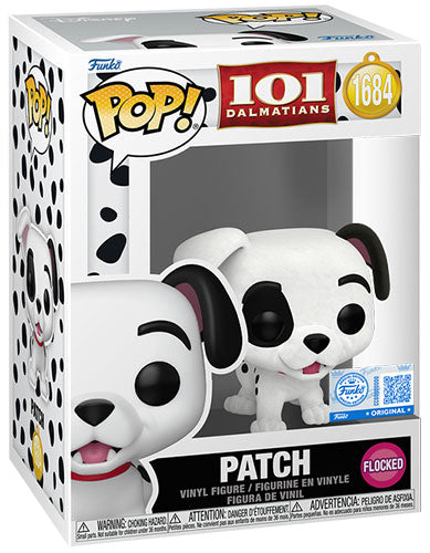 Funko Pop ! Disney La Carica dei 101 - (1684) Patch Dalmatian Flocked Special 9cm