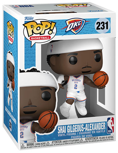 Funko Pop ! Basket Nba Oklahoma City Thunder - (231) Shai Gilgeous Alexander Home