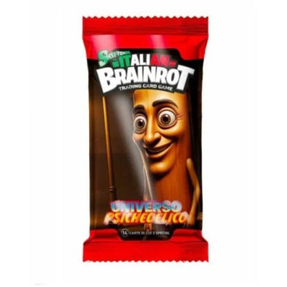 Skifidol Italian Brainrot Tcg Universo Psichedelico 1 Busta (7 Carte) Ita Nuova