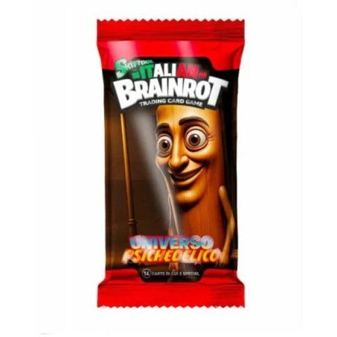 Skifidol Italian Brainrot Tcg Universo Psichedelico 1 Busta (7 Carte) Ita Nuova
