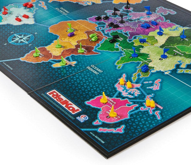 Risiko! V2 Gioco Da Tavolo Ita (Nuova Versione) Gioco Di Società/ Strategia