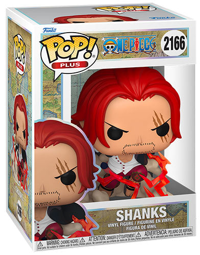 Funko Pop ! Animation Plus One Piece - (2166) Shanks Vinyl Figure OP 9Cm