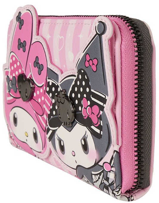 Funko Loungefly Portafoglio Hello Kitty Sanrio Kuromi & My Melody Nuovo