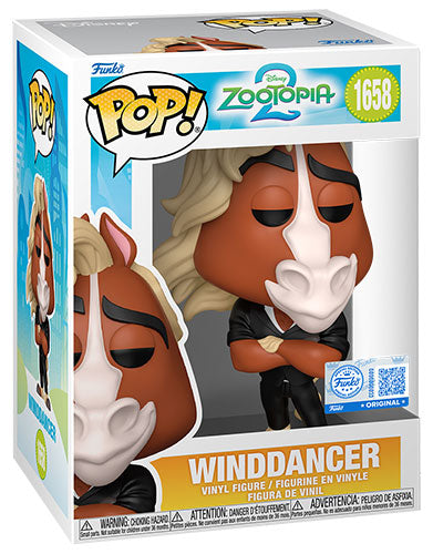 Funko Pop! Disney Zootropolis 2 - (1658) Winddancer Figure Cavallo 9cm