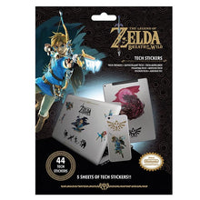 The Legend Of Zelda Breath Of The Wild Tech Stickers 44 Adesivi Nintendo Switch