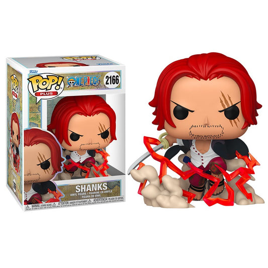 Funko Pop ! Animation Plus One Piece - (2166) Shanks Vinyl Figure OP 9Cm
