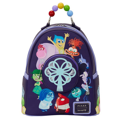 Funko Loungefly Zaino Pixar Inside Out 2 Light Up Memories Wheel Minibackpack