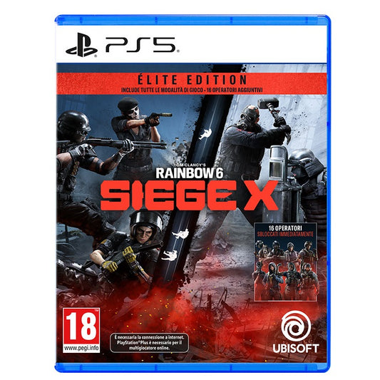 Tom Clancy's Rainbow Six Siege X Elite Edition Ps5 Gioco Playstation 5 Ita
