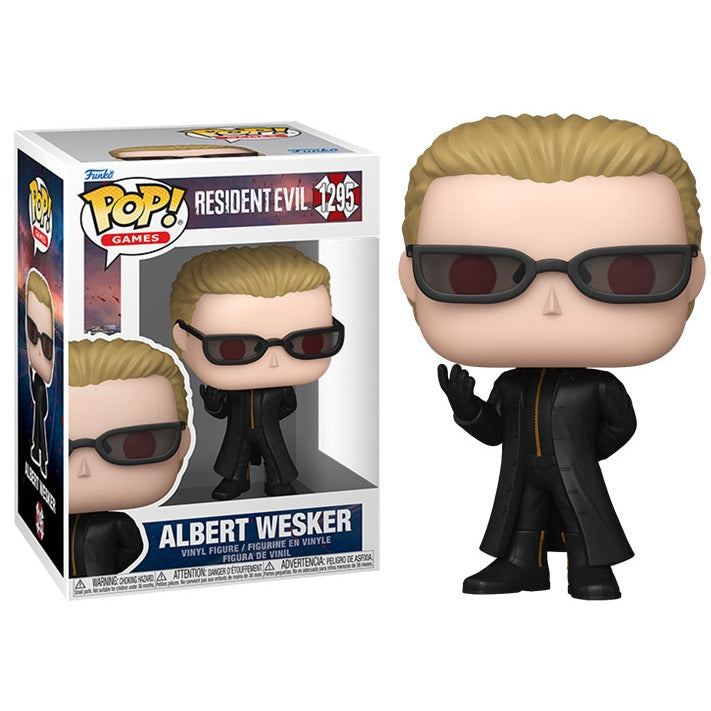 Funko Pop! Games: Resident Evil - (1295) Albert Wesker Vinyl Figure 9cm