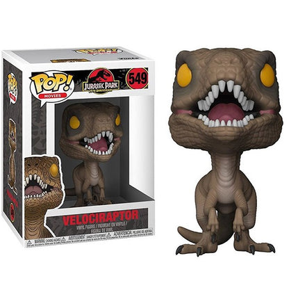 Funko Pop ! Movies Jurassic World 25Th - (549) Velociraptor Figure Vinyl 9Cm