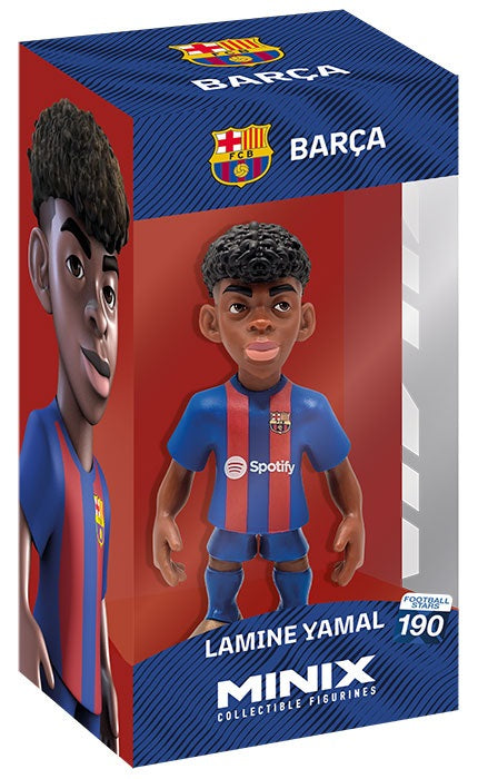 Minix - Barcellona (190) Lamine Yamal - Football Stars Figure 12Cm Calciatore