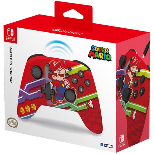 Hori Wireless Horipad Super Mario Bros Controller Ufficiale Per Nintendo Switch