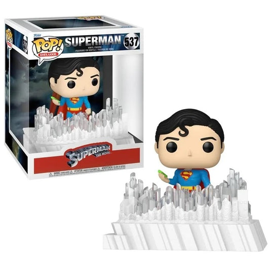 Funko Pop ! Dc Deluxe Superman - (537) Superman 1978 Movie Figure Special 17Cm