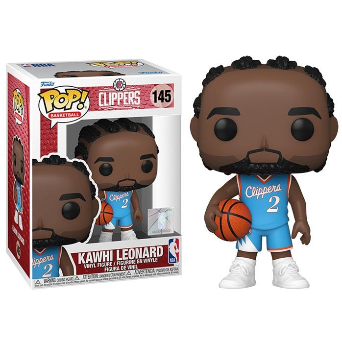 Funko Pop ! Basketball Clippers Nba - Kawhi Leonard (145) Vinyl Figure 9Cm Nba
