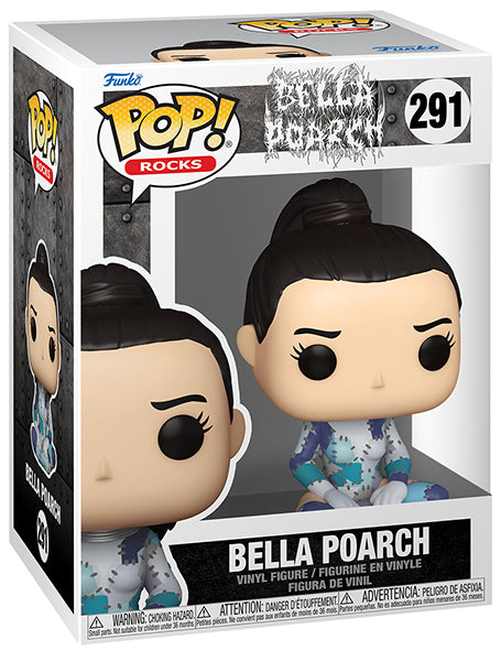 Funko Pop ! Rocks - (291) Bella Poarch Tik Toker Vinyl Figure 9Cm Bambola Singer
