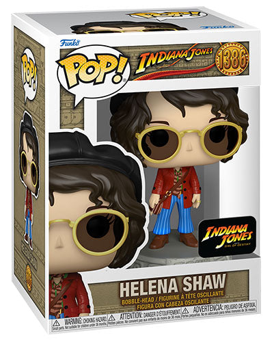Funko Pop ! Movies Indiana Jones - (1385) Helena Shaw Bobble Vinyl Figure 9Cm