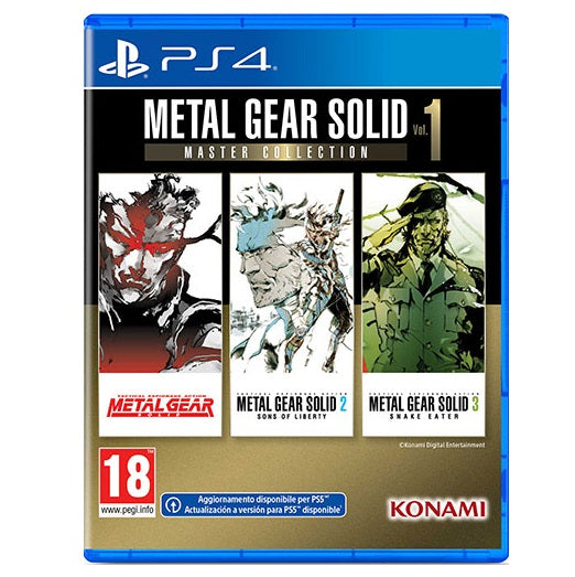 Metal Gear Solid Master Collection Vol.1 Ps4 D1 Edition Italiano Playstation 4